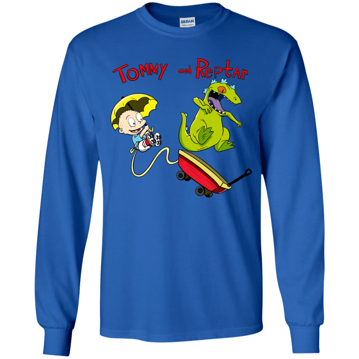 T-Shirts Royal / YS Tommy and Reptar Youth Long Sleeve T-Shirt