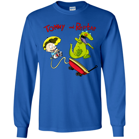 T-Shirts Royal / YS Tommy and Reptar Youth Long Sleeve T-Shirt