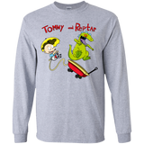 T-Shirts Sport Grey / YS Tommy and Reptar Youth Long Sleeve T-Shirt