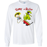T-Shirts White / YS Tommy and Reptar Youth Long Sleeve T-Shirt