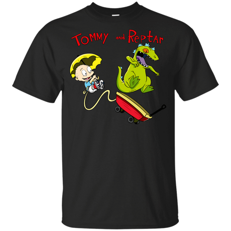 T-Shirts Black / YXS Tommy and Reptar Youth T-Shirt