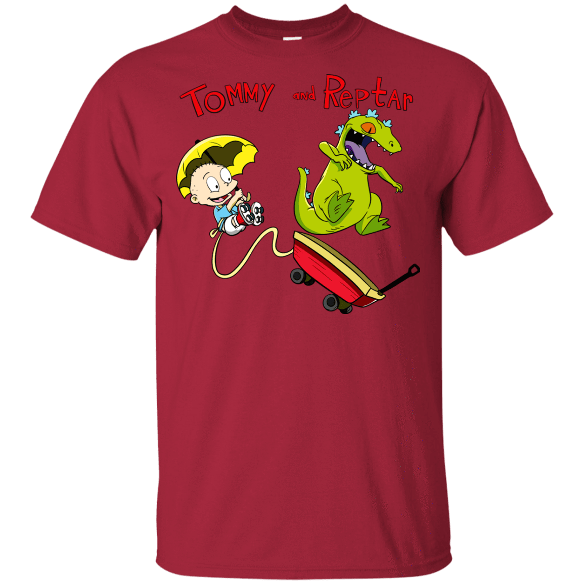 T-Shirts Cardinal / YXS Tommy and Reptar Youth T-Shirt