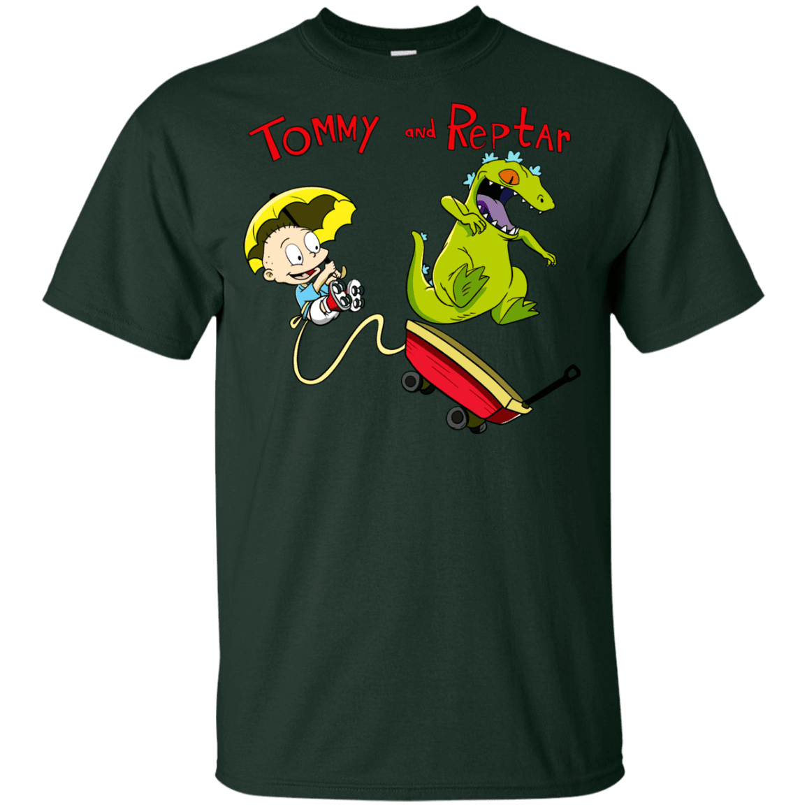 T-Shirts Forest / YXS Tommy and Reptar Youth T-Shirt