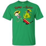 T-Shirts Irish Green / YXS Tommy and Reptar Youth T-Shirt