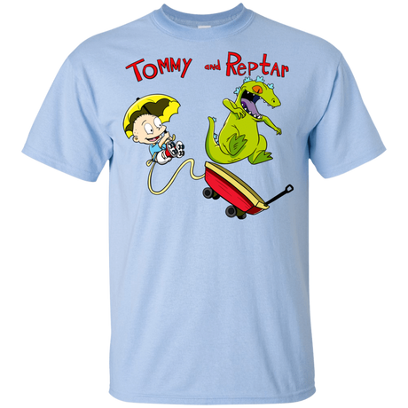 T-Shirts Light Blue / YXS Tommy and Reptar Youth T-Shirt