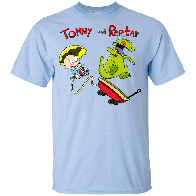 T-Shirts Light Blue / YXS Tommy and Reptar Youth T-Shirt