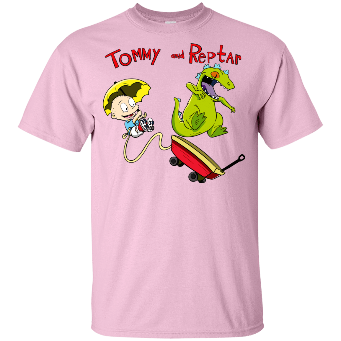 T-Shirts Light Pink / YXS Tommy and Reptar Youth T-Shirt