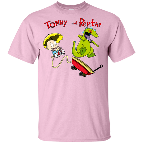 T-Shirts Light Pink / YXS Tommy and Reptar Youth T-Shirt