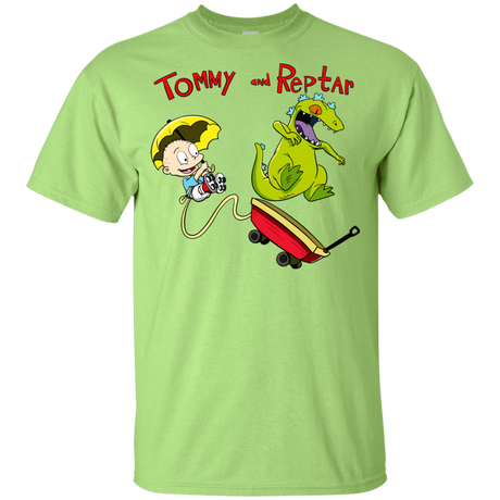 T-Shirts Mint Green / YXS Tommy and Reptar Youth T-Shirt