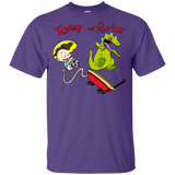 T-Shirts Purple / YXS Tommy and Reptar Youth T-Shirt