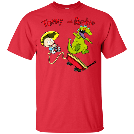 T-Shirts Red / YXS Tommy and Reptar Youth T-Shirt