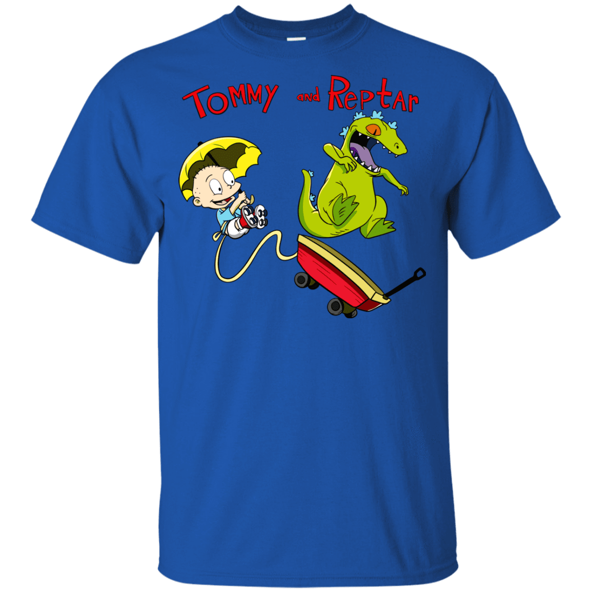 T-Shirts Royal / YXS Tommy and Reptar Youth T-Shirt