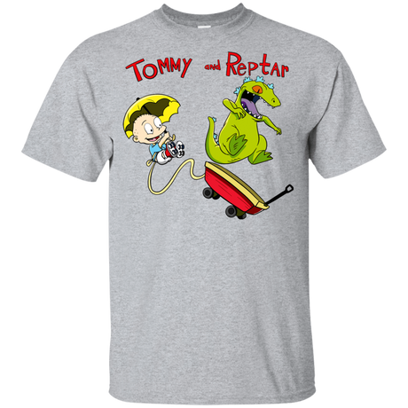 T-Shirts Sport Grey / YXS Tommy and Reptar Youth T-Shirt