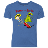 T-Shirts Vintage Royal / YXS Tommy and Reptar Youth Triblend T-Shirt