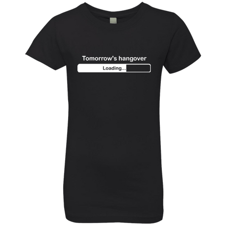 T-Shirts Black / YXS Tomorrow's hangover Girls Premium T-Shirt