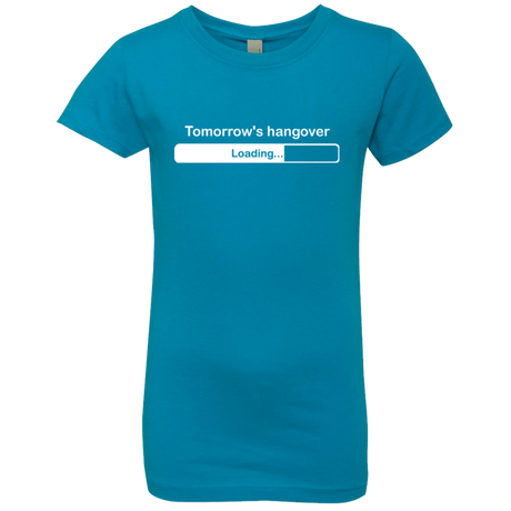 T-Shirts Turquoise / YXS Tomorrow's hangover Girls Premium T-Shirt