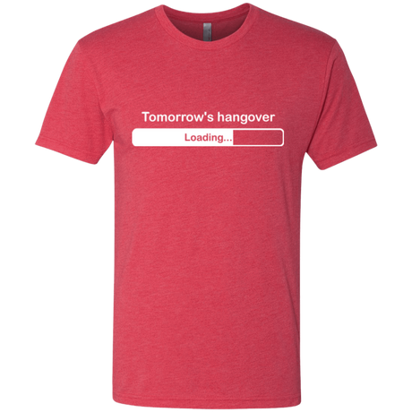 T-Shirts Vintage Red / Small Tomorrow's hangover Men's Triblend T-Shirt