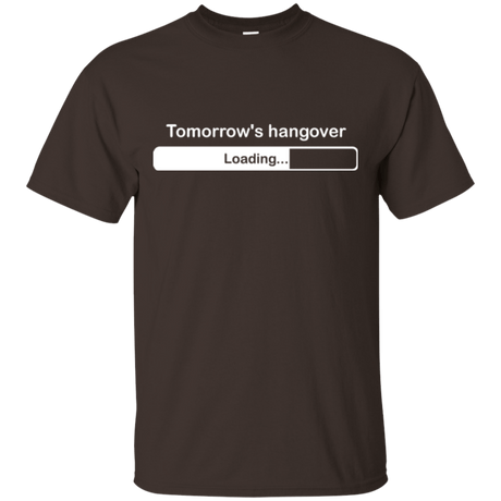 T-Shirts Dark Chocolate / Small Tomorrow's hangover T-Shirt