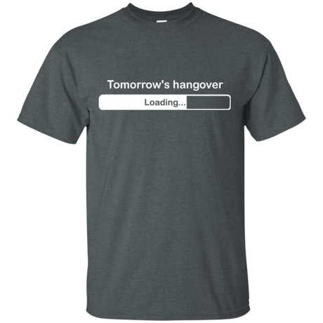 T-Shirts Dark Heather / Small Tomorrow's hangover T-Shirt