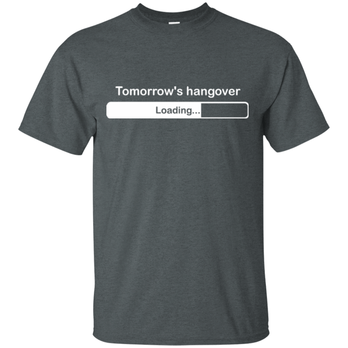 T-Shirts Dark Heather / Small Tomorrow's hangover T-Shirt