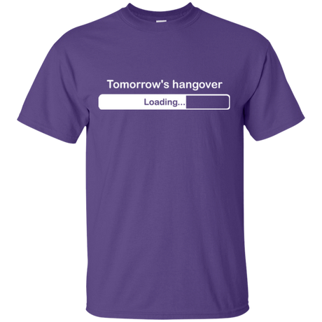 T-Shirts Purple / Small Tomorrow's hangover T-Shirt