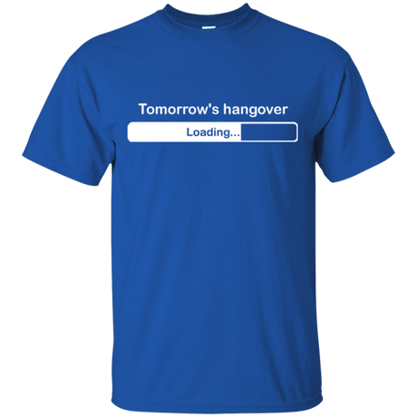 T-Shirts Royal / Small Tomorrow's hangover T-Shirt