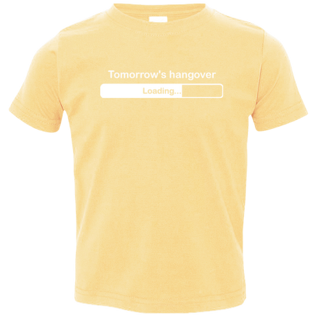 T-Shirts Butter / 2T Tomorrow's hangover Toddler Premium T-Shirt