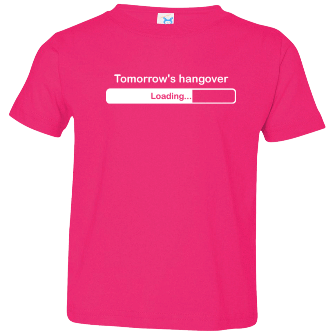 T-Shirts Hot Pink / 2T Tomorrow's hangover Toddler Premium T-Shirt