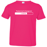 T-Shirts Hot Pink / 2T Tomorrow's hangover Toddler Premium T-Shirt