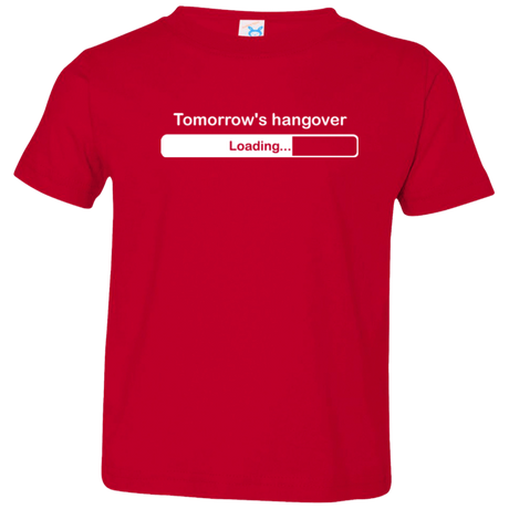 T-Shirts Red / 2T Tomorrow's hangover Toddler Premium T-Shirt