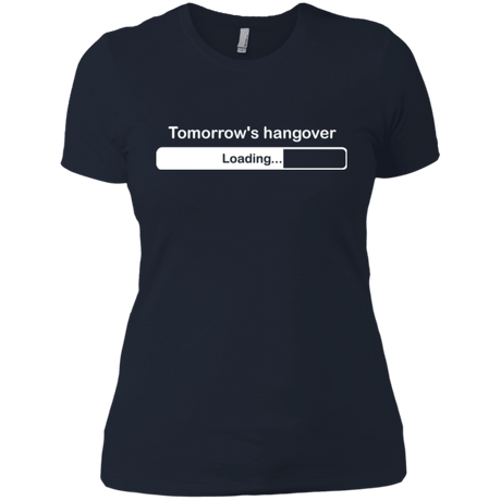 T-Shirts Midnight Navy / X-Small Tomorrow's hangover Women's Premium T-Shirt