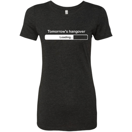 T-Shirts Vintage Black / Small Tomorrow's hangover Women's Triblend T-Shirt
