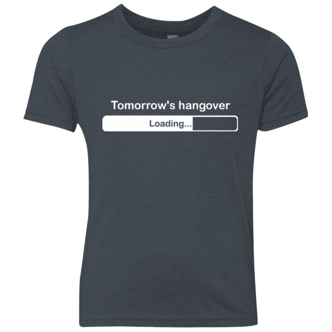 T-Shirts Vintage Navy / YXS Tomorrow's hangover Youth Triblend T-Shirt