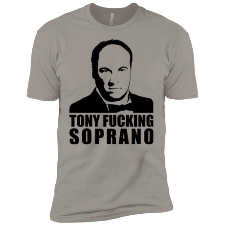 T-Shirts Light Grey / YXS Tony Fucking Soprano Boys Premium T-Shirt