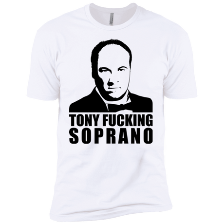 T-Shirts White / YXS Tony Fucking Soprano Boys Premium T-Shirt