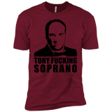 T-Shirts Cardinal / X-Small Tony Fucking Soprano Men's Premium T-Shirt