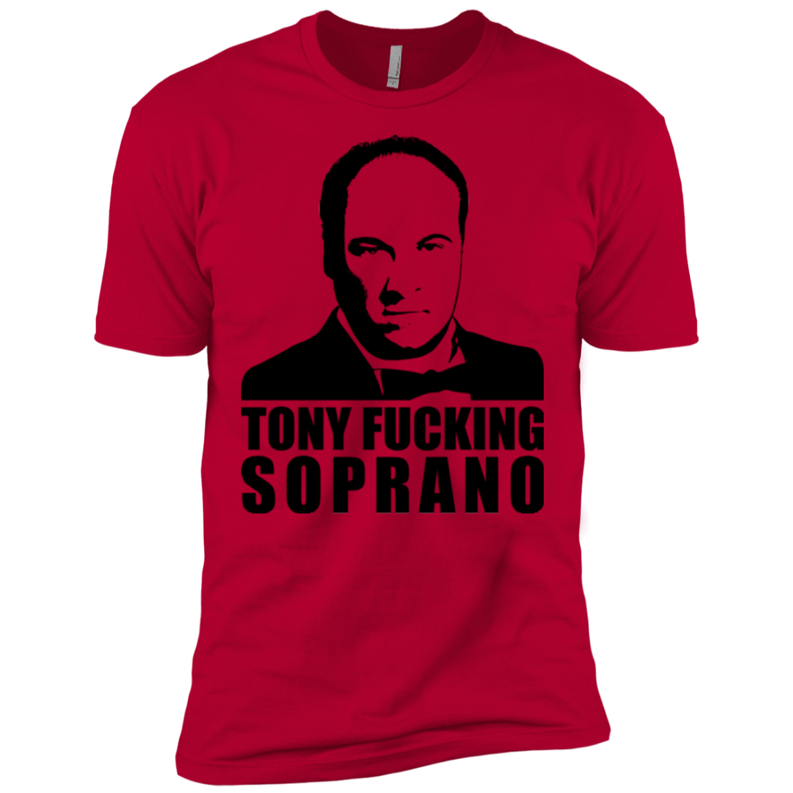 T-Shirts Red / X-Small Tony Fucking Soprano Men's Premium T-Shirt