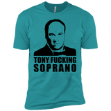 T-Shirts Tahiti Blue / X-Small Tony Fucking Soprano Men's Premium T-Shirt