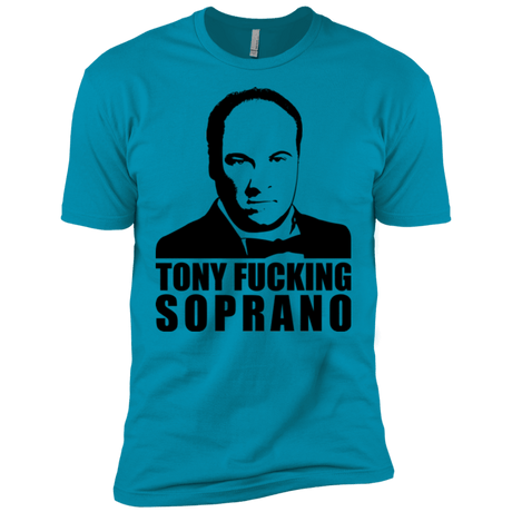 T-Shirts Turquoise / X-Small Tony Fucking Soprano Men's Premium T-Shirt