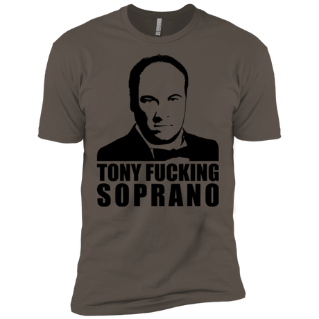 T-Shirts Warm Grey / X-Small Tony Fucking Soprano Men's Premium T-Shirt
