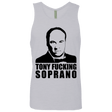 T-Shirts Heather Grey / Small Tony Fucking Soprano Men's Premium Tank Top