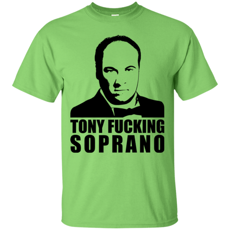 T-Shirts Lime / Small Tony Fucking Soprano T-Shirt