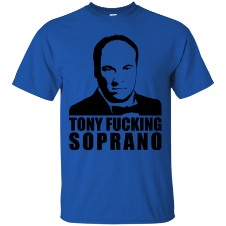 T-Shirts Royal / Small Tony Fucking Soprano T-Shirt
