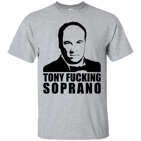 T-Shirts Sport Grey / Small Tony Fucking Soprano T-Shirt