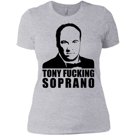 T-Shirts Heather Grey / X-Small Tony Fucking Soprano Women's Premium T-Shirt
