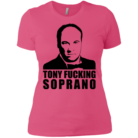 T-Shirts Hot Pink / X-Small Tony Fucking Soprano Women's Premium T-Shirt
