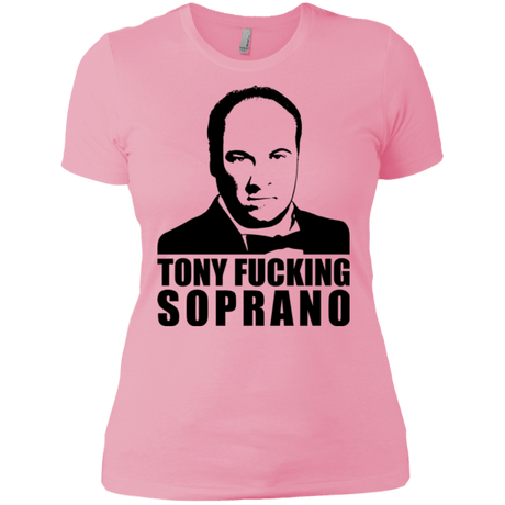 T-Shirts Light Pink / X-Small Tony Fucking Soprano Women's Premium T-Shirt