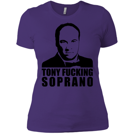 T-Shirts Purple / X-Small Tony Fucking Soprano Women's Premium T-Shirt