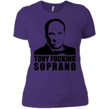 T-Shirts Purple / X-Small Tony Fucking Soprano Women's Premium T-Shirt