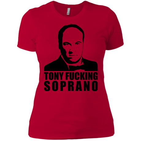 T-Shirts Red / X-Small Tony Fucking Soprano Women's Premium T-Shirt